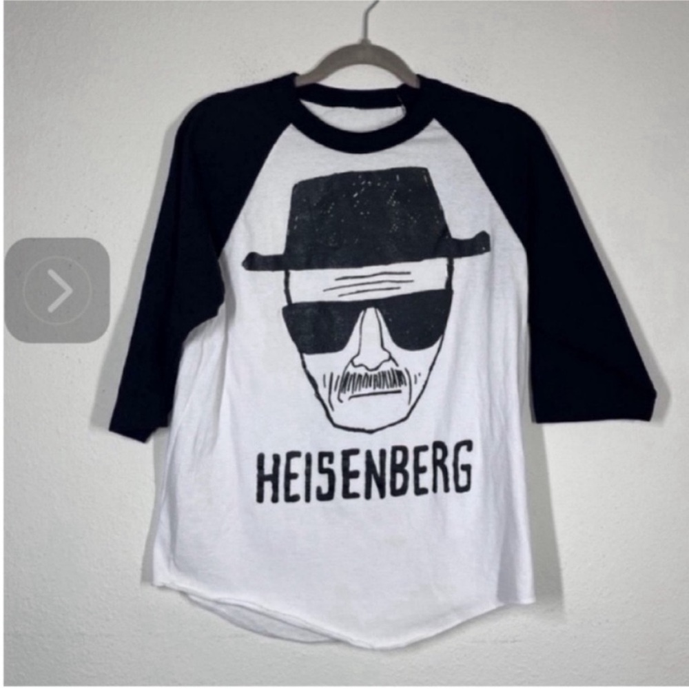 Graphic Black and White Long Sleeve Tee